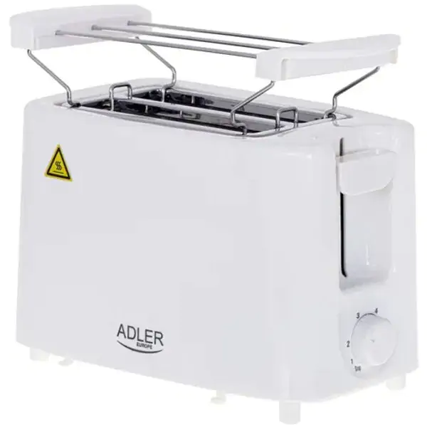 ADLER AD3223 toster za 2 kriške 1800W beli