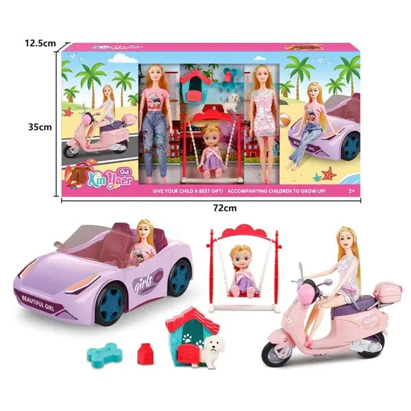 Lutke, auto, motor, ljuljaška