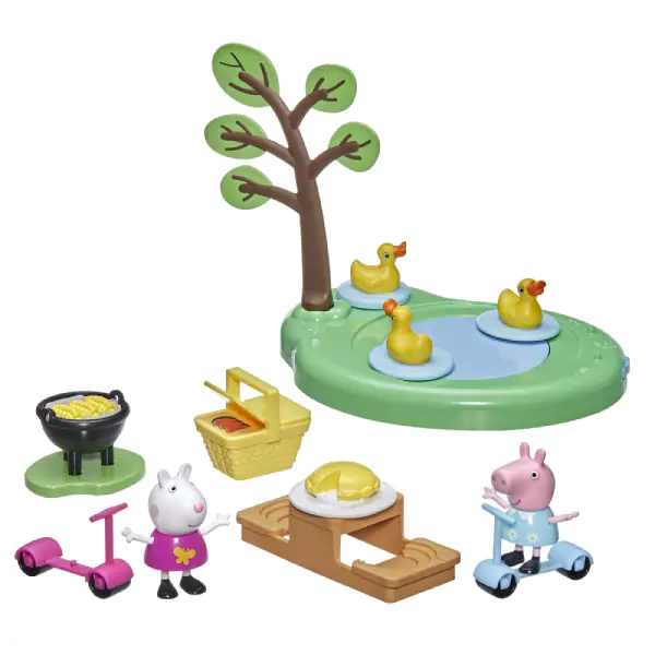 Peppa i drugar na pikniku