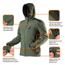 Jakna "Camo" Softshell XXL - NEO TOOLS