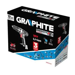 Aku. bušilica (odvijač) - GRAPHITE 58G010