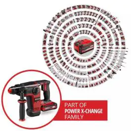 Einhell SDS+ PROFESSIONAL akumulatorski čekić bušilica TP-HD 18/28 Li BL+4 (1x3,0Ah+ baterija i punjač)