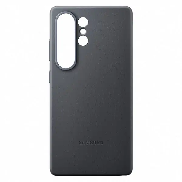 Samsung maska od eko koze za S25 Ultra, crna