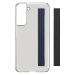 Samsung silikonska maska za S21FE strap crna