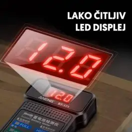 Digitalni LCD tester 12V akumulatora BT-171