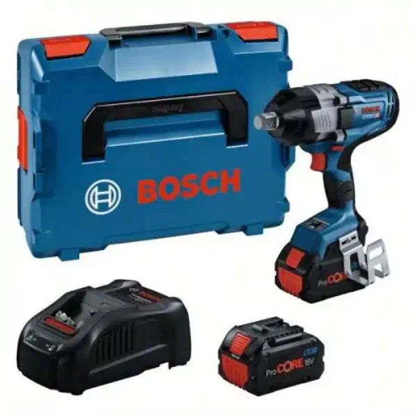 Bosch GDS 18V-1600 HC Akumulatorski udarni odvrtač 2 x 8,0 Ah ProCORE + L-BOXX 06019M1002 - proizvod na akciji