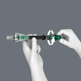 Wera 1x 8100 Zyklop set gedora, 1/4" i 1/2", metrički, 43 komada, 05160785001
