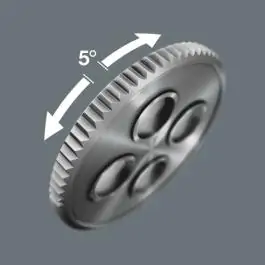 Wera 1x 8100 Zyklop set gedora, 1/4" i 1/2", metrički, 43 komada, 05160785001