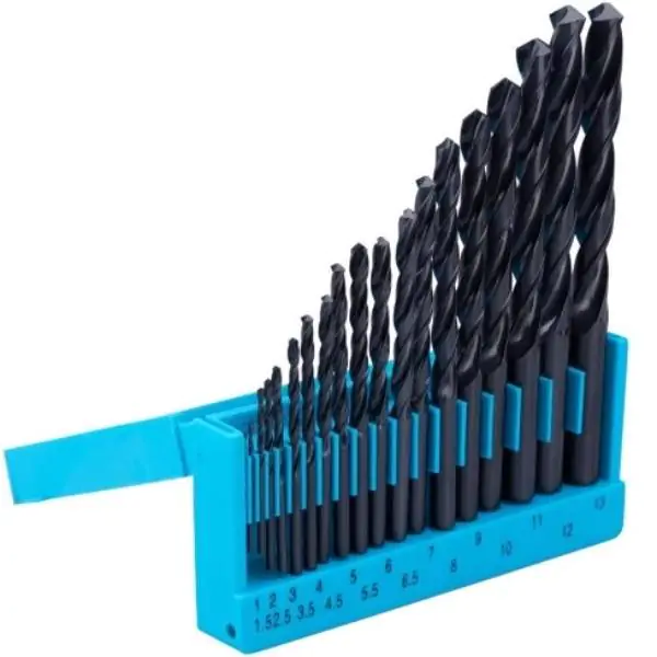 WESTBERG set burgija HSS DIN 338 (1–13 mm, 19 delova)