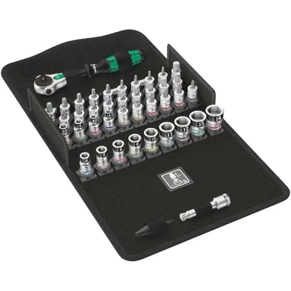 Wera 8100 sveobuhvatni Zyklop set gedora, 1/4
