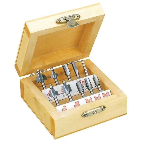 Proxxon 10-delni set HSS glodala
