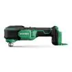HiKOKI Bežični Multi Alat CV18DA-W2Z 18V Brushless sa OIS/Starlock Interfejsom - Brza Promena Dodataka Bez Alata