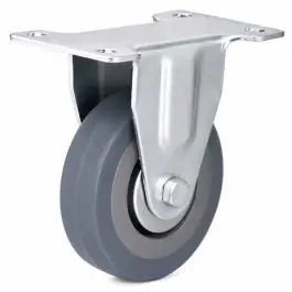 Rezervni Točak gumeni sivi fiksni 100mm