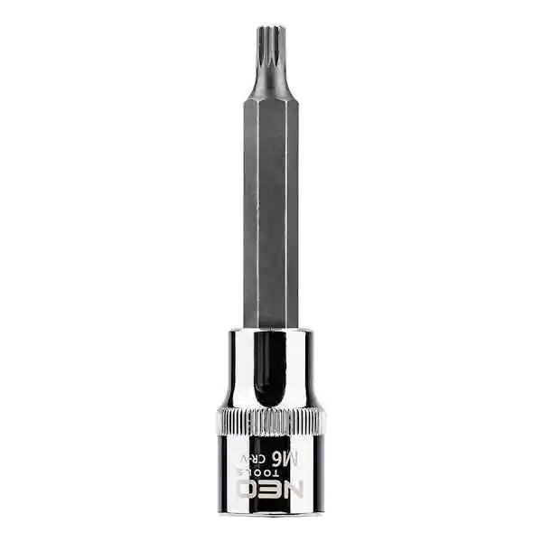 Zvezdasti bit na nasadnom ključu od 1/2″ 100mm M6 NEO TOOLS