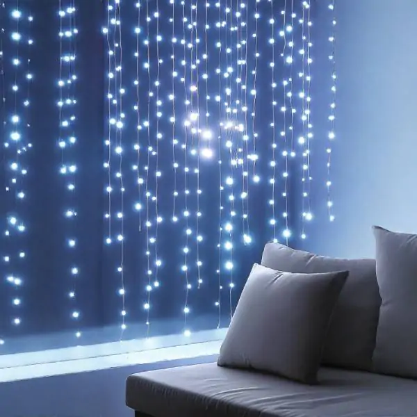 Svetleći niz sa 210 hladno belih LED dioda Home