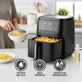 Friteza na vruć vazduh 6.5l 1600W-Air Fryer Prosto