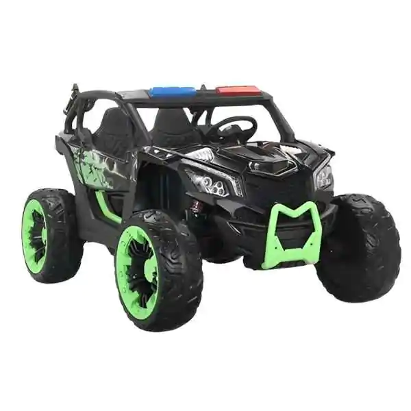 Dvosed za decu – 4 motora, daljinsko upravljanje crni 322 - proizvod na akciji