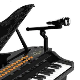 Igračka klavir sa stolicom i mikrofonom