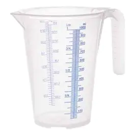 Menzura sa poklopcem 0,5l PE Bela -10 +110 C - Pressol