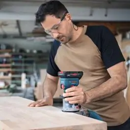 Bosch GKF 18V-8 akumulatorska glodalica, Solo bez baterije i punjača u L-Boxx 136 koferu, 06016C2001