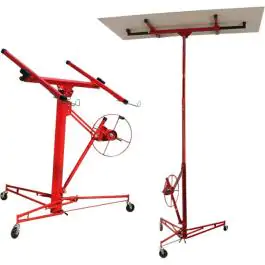 Dizalica za Gipsane Ploče Levior 340 cm - Nosivost 54 kg - Crvena