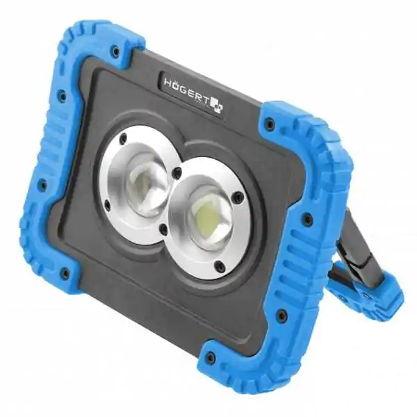 Prenosni USB Led reflektor 2 x 10W Hogert HT1E430