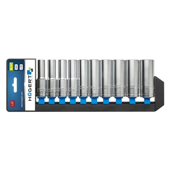 Set nasadnih ključeva dugih 1/2" Hogert HT1A888