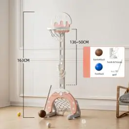 Dečiji multifunkcionalni koš Kolačić Roze