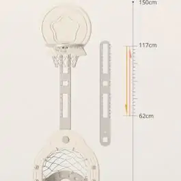 Dečiji multifunkcionalni koš Bela Zvezda