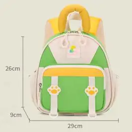 Dečiji ranac Ruipai – “Paw ” dizajn sa šapicama zeleni