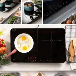 ADLER AD6516 INDUKCIONA STAKLO KERAMIČKA PLOČE 2 RINGLE DIGITALNA