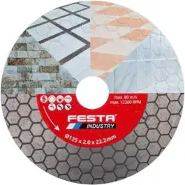 Rezna ploča dijamantska profi 125 x 2.0 mm FESTA