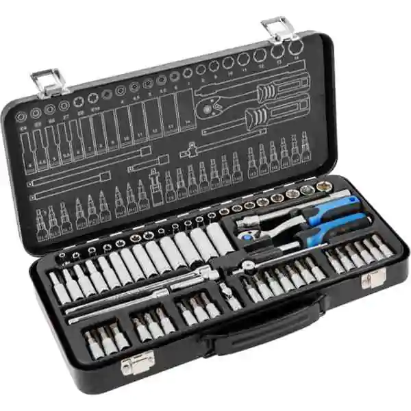 Hogert HT1R486 set alata 63 kom. – komplet 1/4" gedora i dodataka - proizvod na akciji