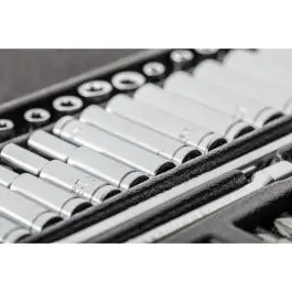 Hogert HT1R486 set alata 63 kom. – komplet 1/4" gedora i dodataka