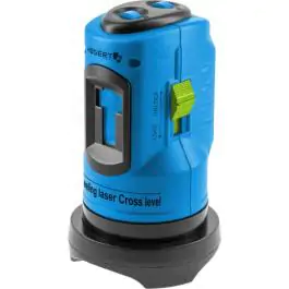 Hogert HT4M070 laserski nivelator – crveni zrak, samonivelirajući za horizontalne, vertikalne i ukrštene linije