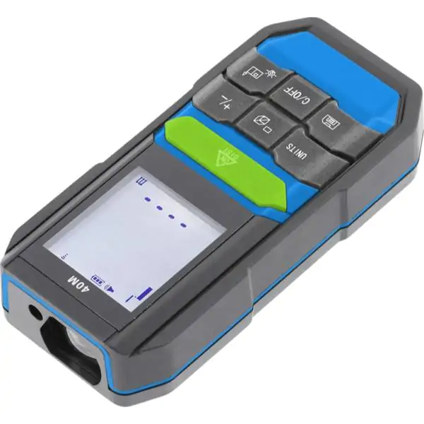 Hogert HT4M322 laser metar – 40 m, ±3 mm tačnost, merenje rastojanja, površine i zapremine - proizvod na akciji