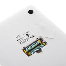 ADLER AD3173W digitalna kuhinjska vaga inox kućište 10kg/1g bela