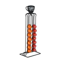 ESTIA ES01-19921 STALAK ZA ESPRESSO KAPSULE METALNI CRNI 36 KOM