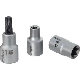 Proxxon set TX nasadnih ključeva 24 kom. – profesionalni set 1/4" i 1/2"