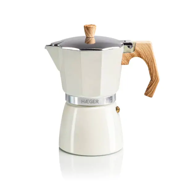 HAEGER CP-06A.010A DŽEZVA ZA ESPRESSO KAFU 6 ŠOLJICA 300ML BEŽ