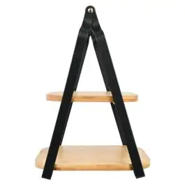 ESTIA ES01-20811 poslužavnik za serviranjena 2 nivoa bambus metal 20X26X28 cm