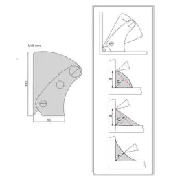 INSIZE Merilo za zavarene spojeve 4840-1