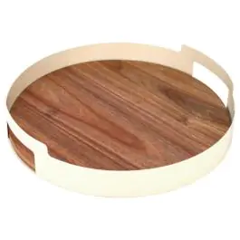 ESTIA ES01-24901 POSLUŽAVNIK BAGREMOVO DRVO METAL 30X4CM