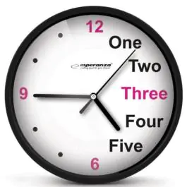 ESPERANZA EHC014K ZIDNI SAT PRAGUE CRNI