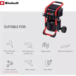 Einhell TE-AC 240/24 Silent tihi kompresor 24 l, 10 bar, 1500 W