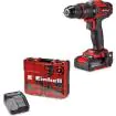 Einhell TE-CD 18/40 Li-i akumulatorska udarna bušilica set pribora od 64 komada (1×2,0Ah)
