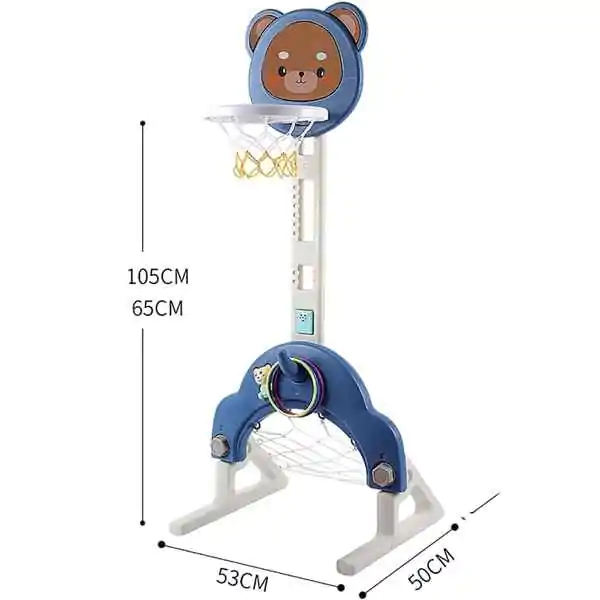 Dečiji koš set sa postoljem 3u1