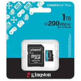 Kingston CanvasGo!Plus microSD kartica 1TB +adapte