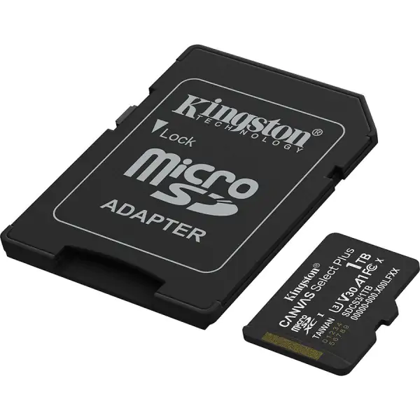 MikroSD mem.kart.1TB Kingston SelectPlus gen 3