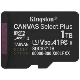 MikroSD mem.kart.1TB Kingston SelectPlus gen3 bez adaptera